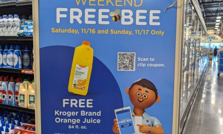 Free Kroger Orange Juice 11/16 Or 11/17 Only