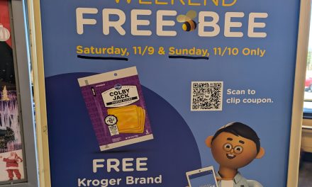 Free Kroger Cheese 11/9 Or 11/10 Only