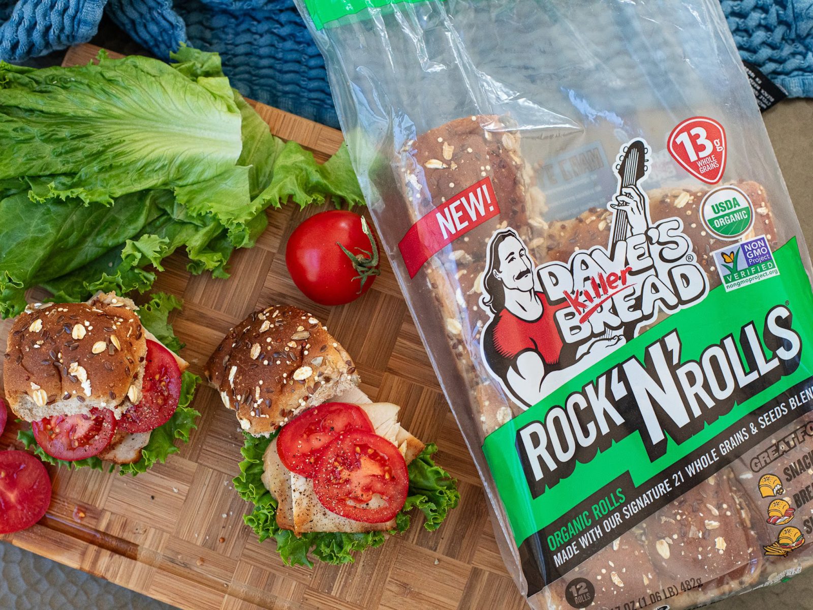 Dave’s Killer Bread Rock ‘n’ Rolls Just $2.99 At Kroger (Regular Price $6.99)