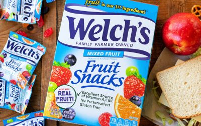 Get The Boxes Of Welch’s Fruit Snacks As Low As $1.50 Per Box At Kroger