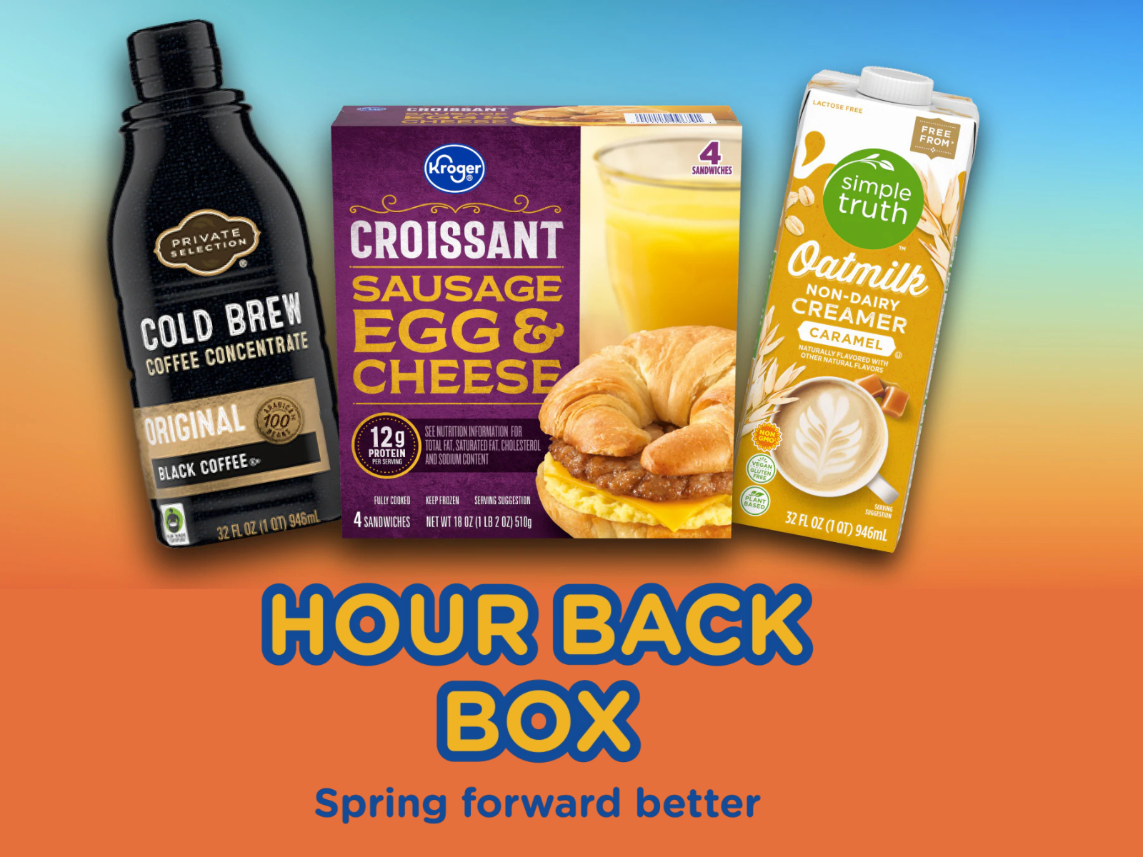 Enter To Win A FREE Kroger Hour Back Box Packed With Breakfast Essentials + FREE Kroger Boost Memebership